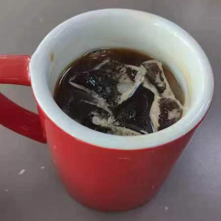 Creme não lácteo para creme de café