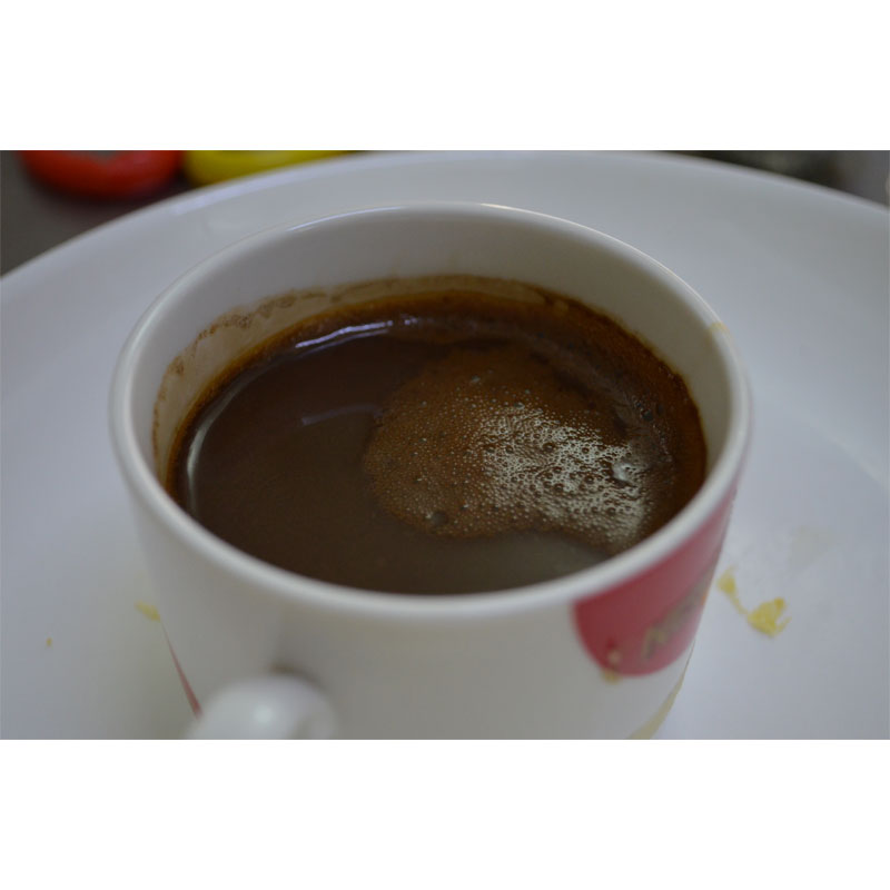 Creme de café não lácteo super rico e cremoso